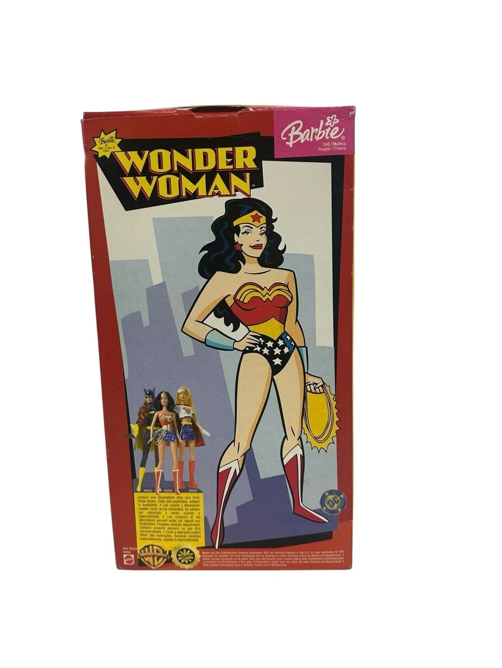 Barbie Doll as Wonder Woman 2003 Mattel No. B5836